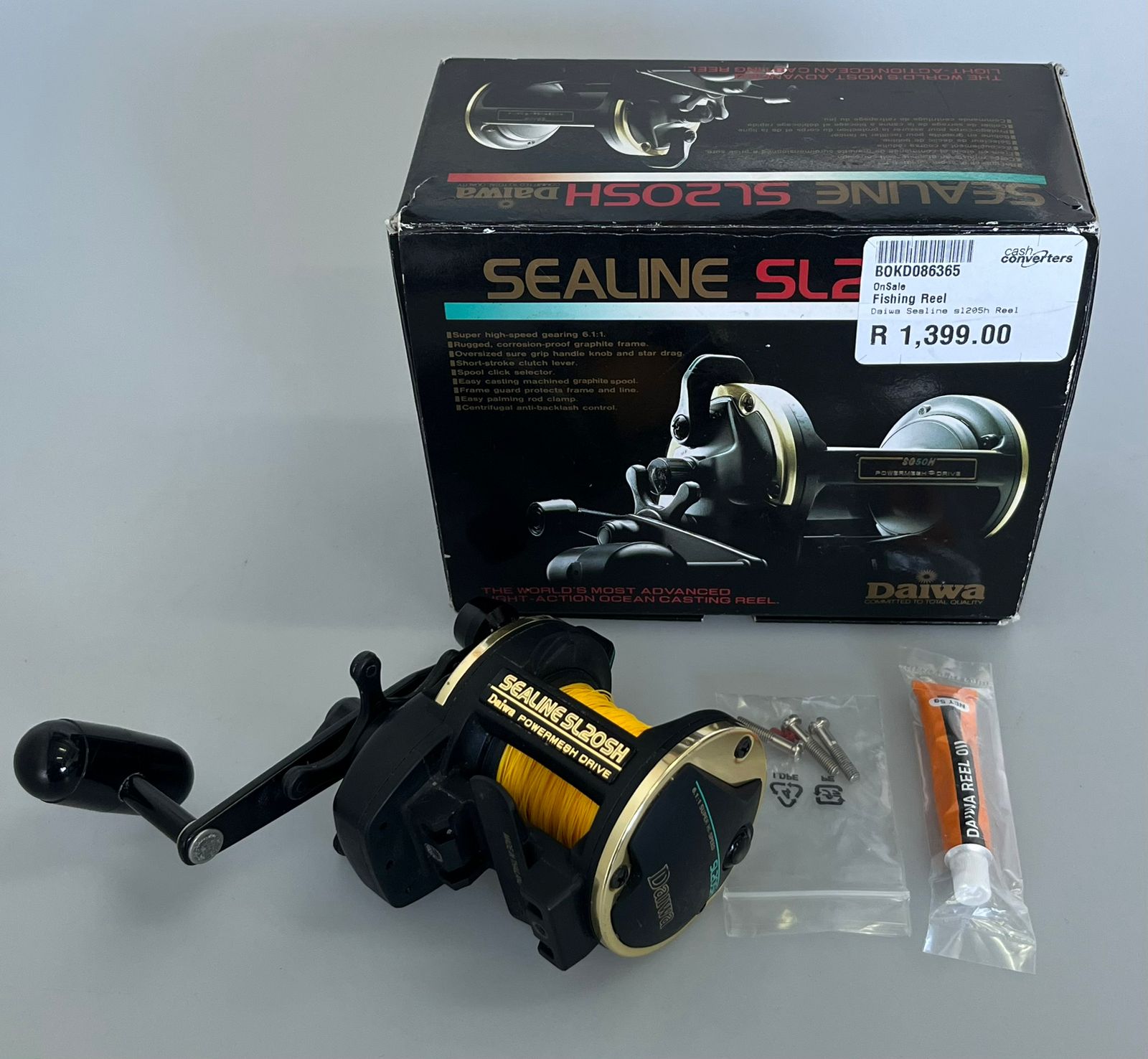 Daiwa Sealine sl205h Reel Fishing Reel - Cash Converters